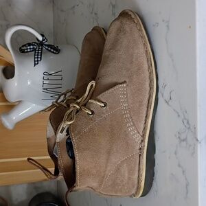 Dr. Martens Men's Suede Chukka Boots in Light Brown